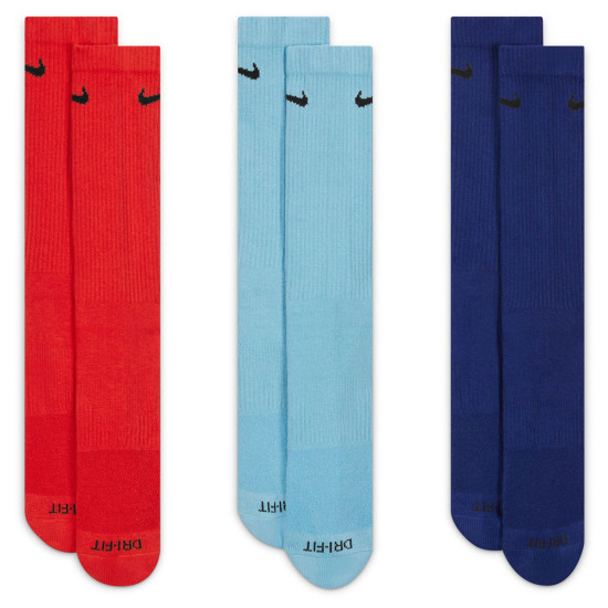 Nike Κάλτσες Everyday Plus Cushioned Crew Socks 3 pairs Nike Κάλτσες Everyday Plus Cushioned Crew Socks 3 pairs